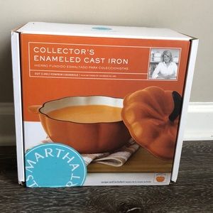 Martha Stewart Pumpkin Cast Iron